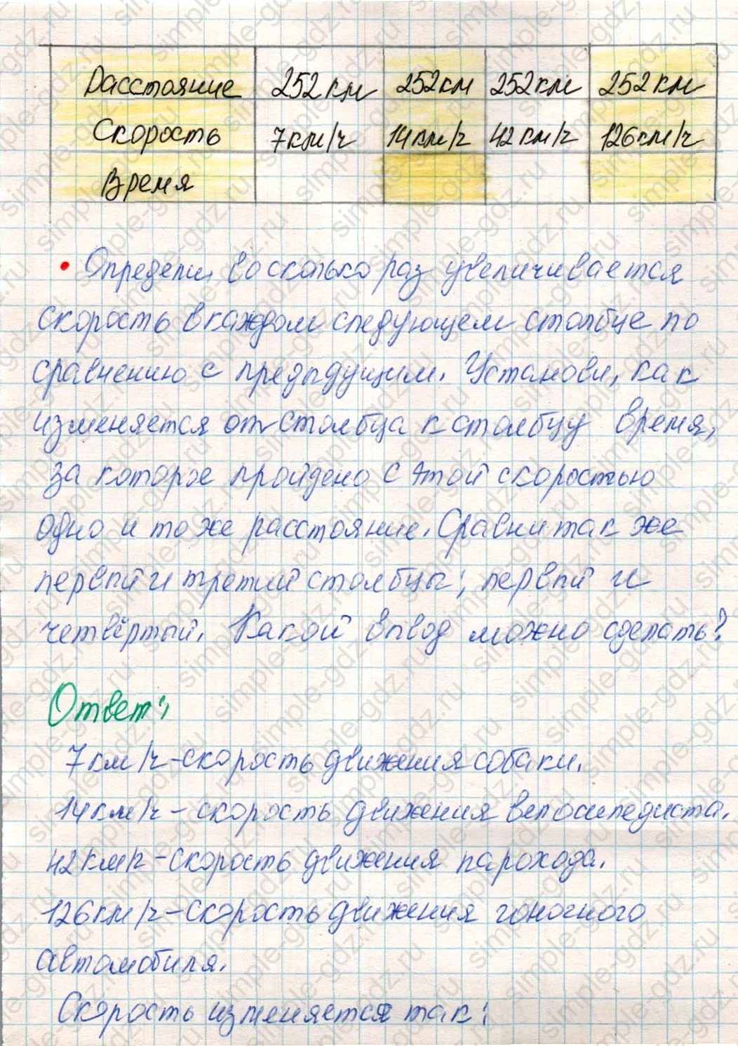 matematika class-4 Математика 4 класс учебник Дорофеев, Миракова часть 1, 2 - 1 Часть страница 125 ответ Номер 27