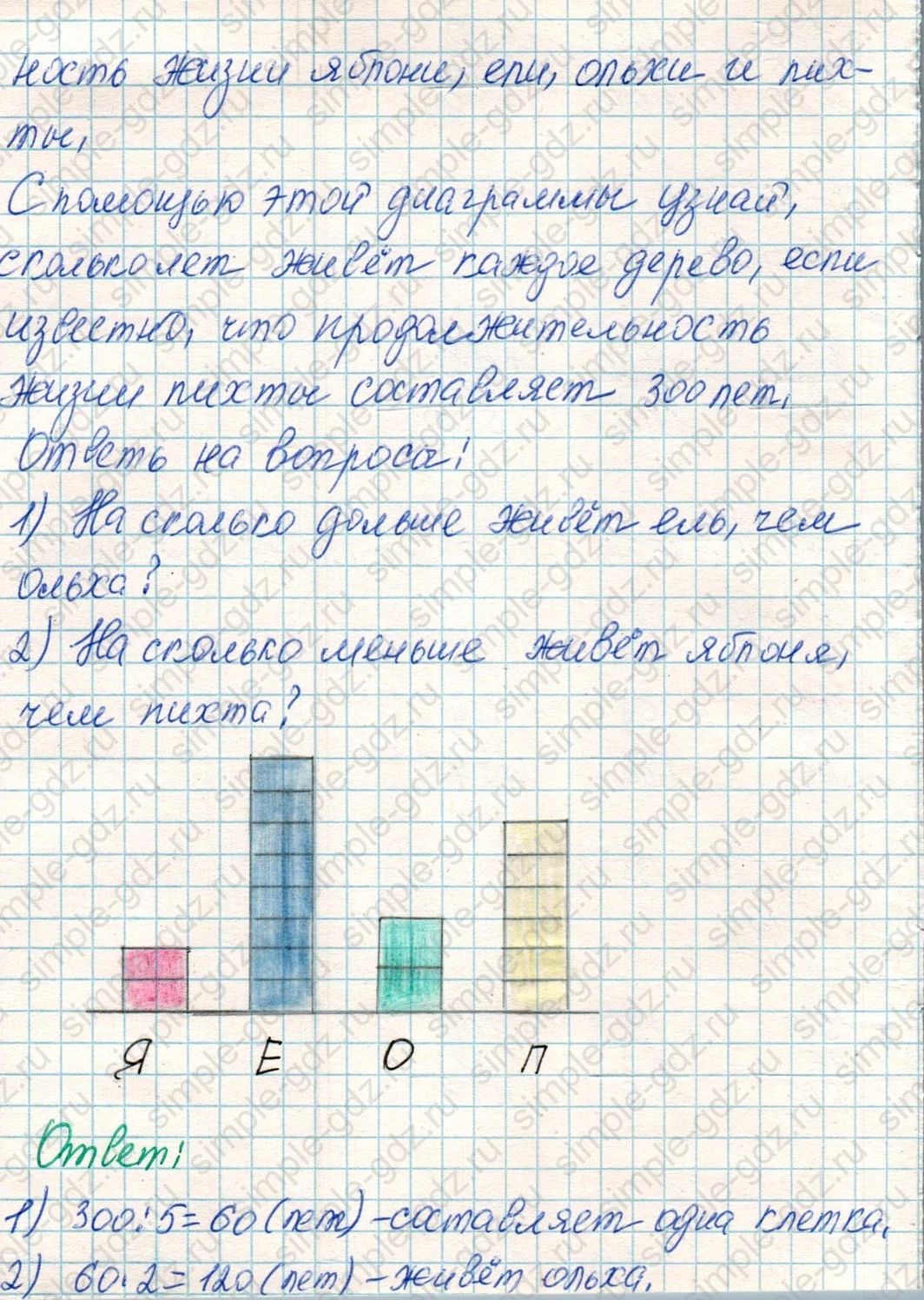 matematika class-4 Математика 4 класс учебник Дорофеев, Миракова часть 1, 2 - 1 Часть страница 61 ответ Номер 6