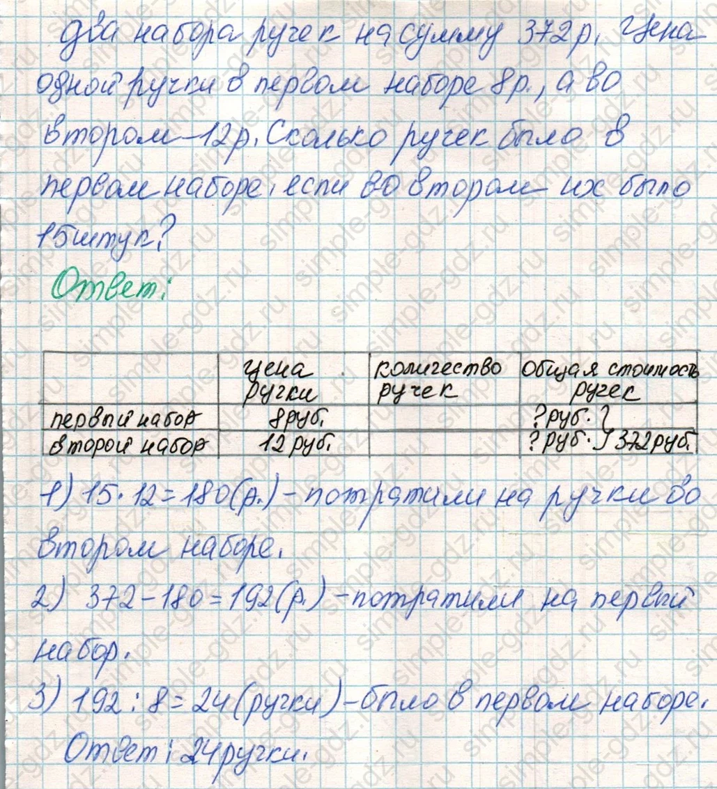 matematika class-4 Математика 4 класс учебник Дорофеев, Миракова часть 1, 2 - 1 Часть страница 73 ответ Номер 6