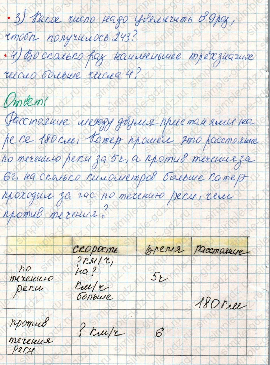 matematika class-4 Математика 4 класс учебник Дорофеев, Миракова часть 1, 2 - 1 Часть страница 77 ответ Номер 3