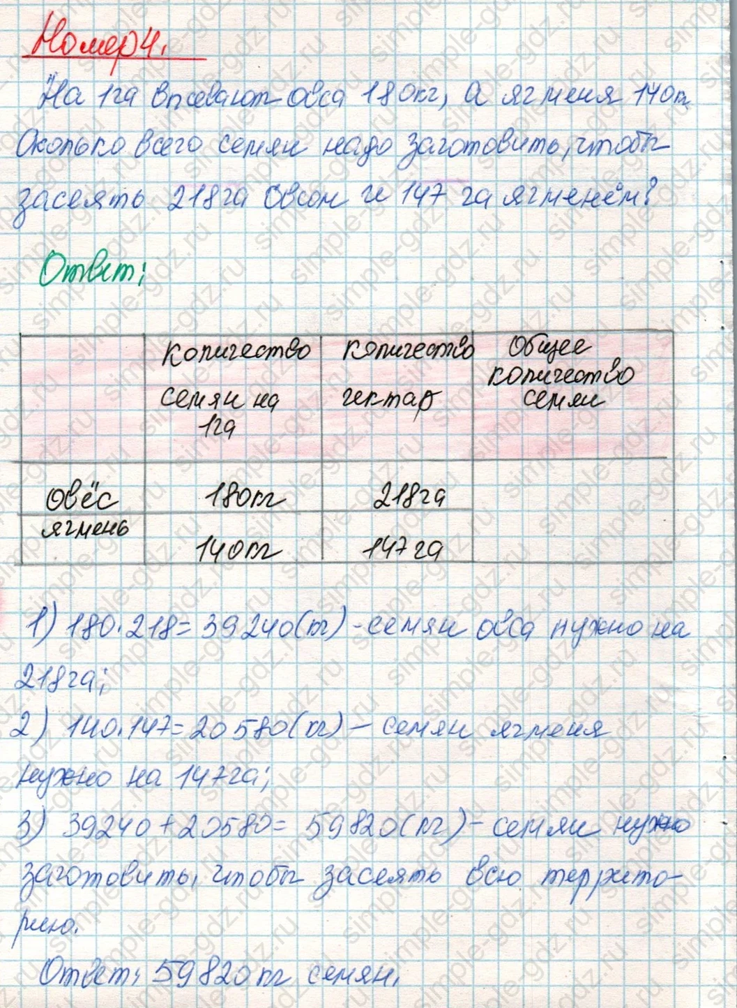 matematika class-4 Математика 4 класс учебник Дорофеев, Миракова часть 1, 2 - 2 Часть страница 104 ответ Номер 4