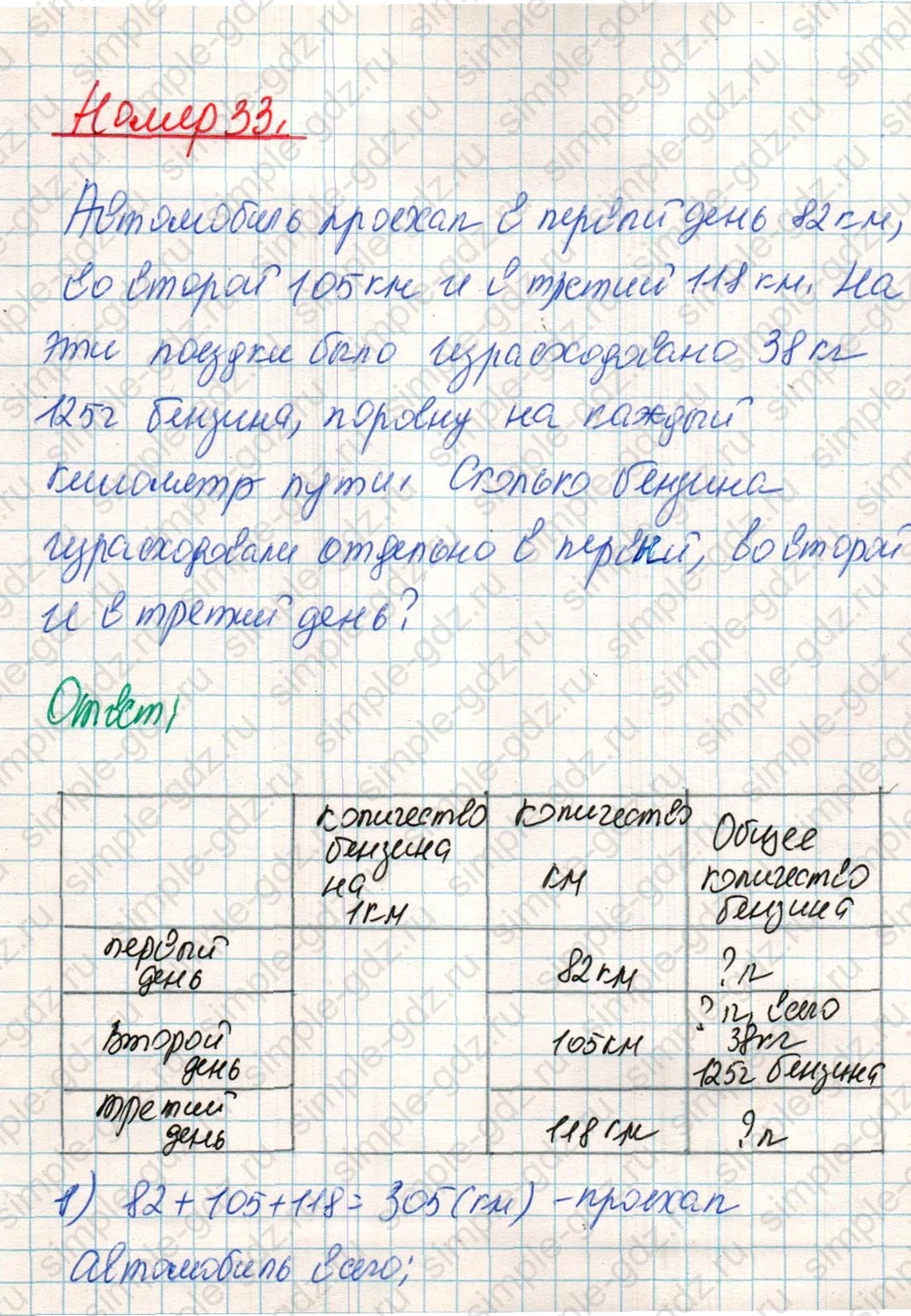 matematika class-4 Математика 4 класс учебник Дорофеев, Миракова часть 1, 2 - 2 Часть страница 123 ответ Номер 33