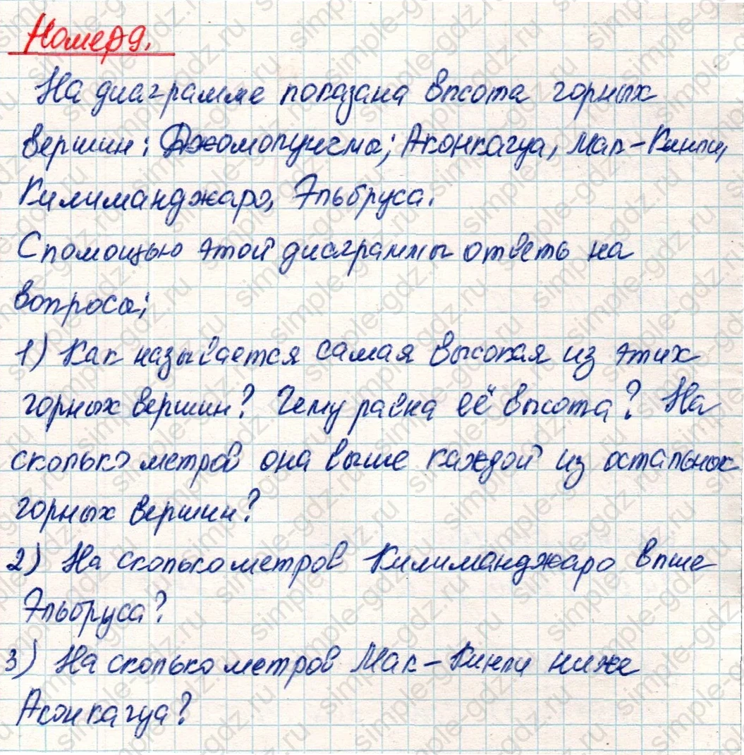 matematika class-4 Математика 4 класс учебник Дорофеев, Миракова часть 1, 2 - 2 Часть страница 27 ответ Номер 9