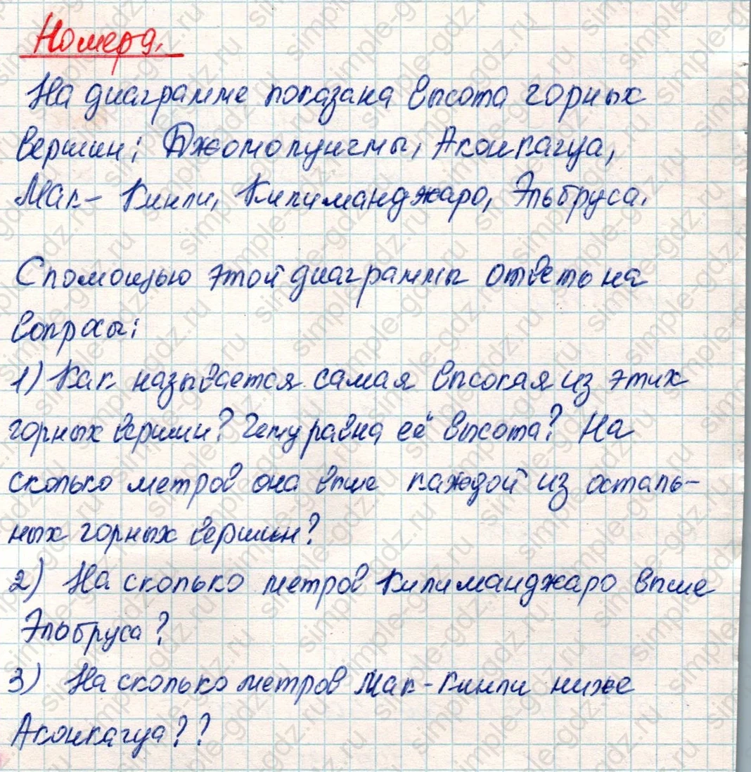 matematika class-4 Математика 4 класс учебник Дорофеев, Миракова часть 1, 2 - 2 Часть страница 35 ответ Номер 9