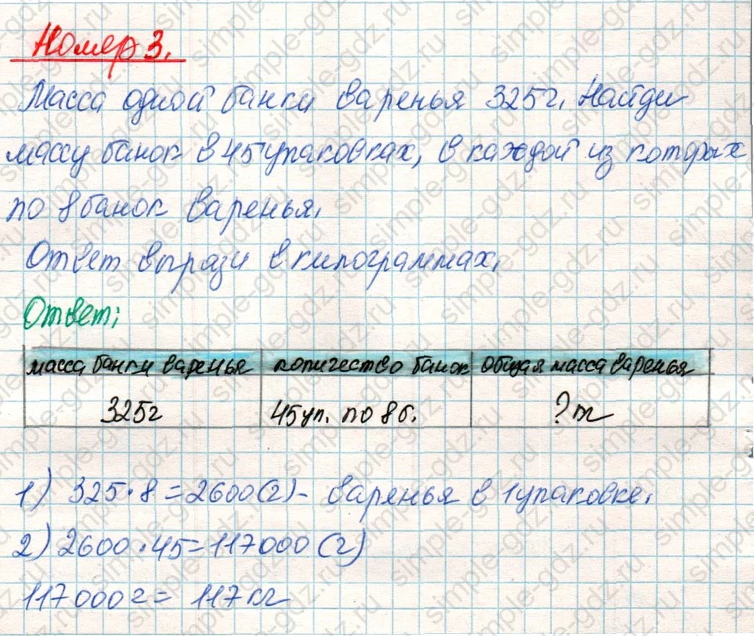 matematika class-4 Математика 4 класс учебник Дорофеев, Миракова часть 1, 2 - 2 Часть страница 68 ответ Номер 3