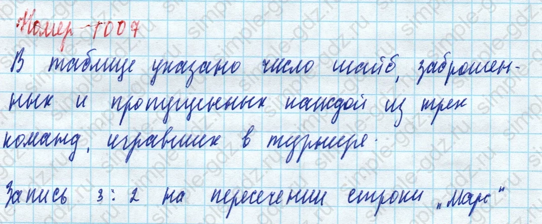 matematika class-5 Математика 5 класс учебник Дорофеев, Шарыгин - 1 Часть страница 1007 ответ Номер 1007