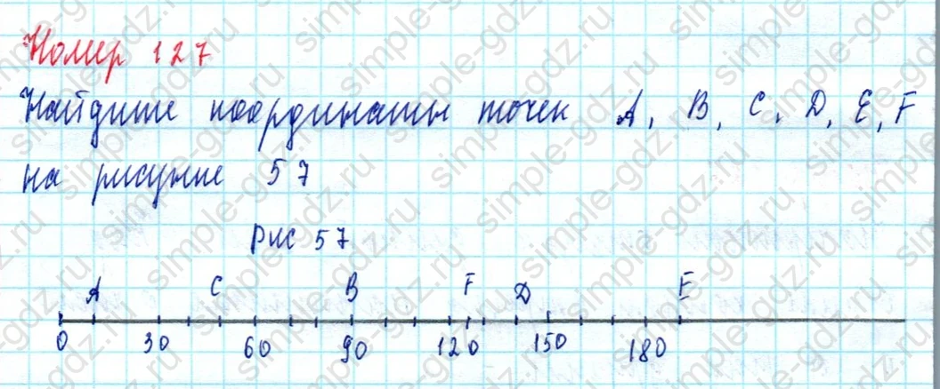 matematika class-5  Математика 5 класс учебник Мерзляк, Полонский - 1 Часть страница 127 ответ 127
