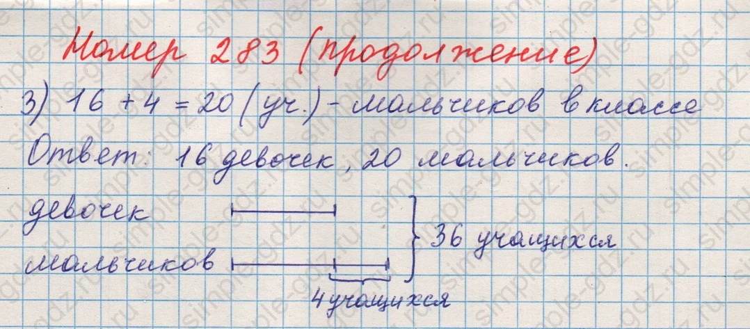matematika class-5 Математика 5 класс учебник Никольский, Потапов - 1 Часть страница Номер 283 (продолжение) ответ Номер 283 (продолжение)