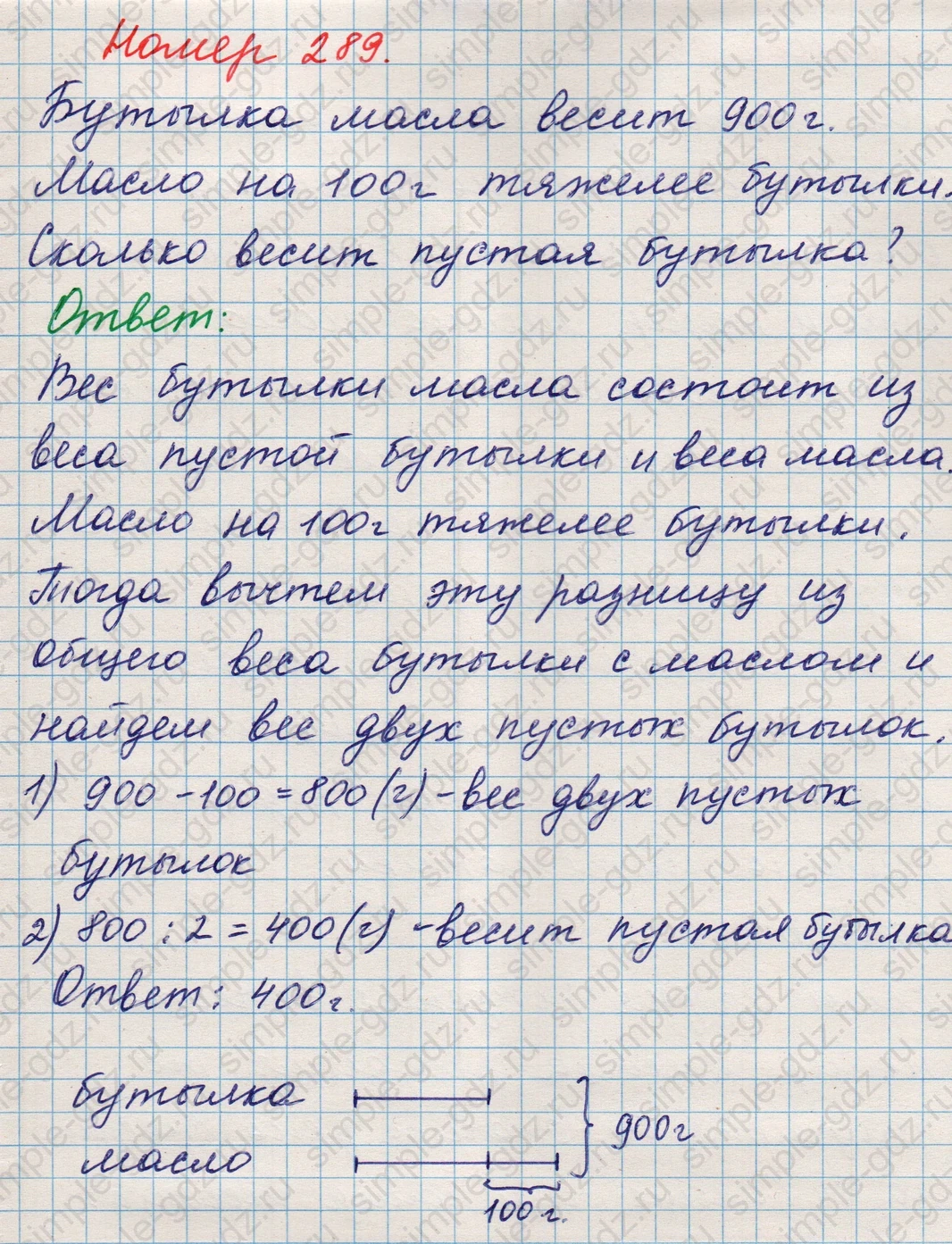 matematika class-5 Математика 5 класс учебник Никольский, Потапов - 1 Часть страница 289 ответ Номер 289