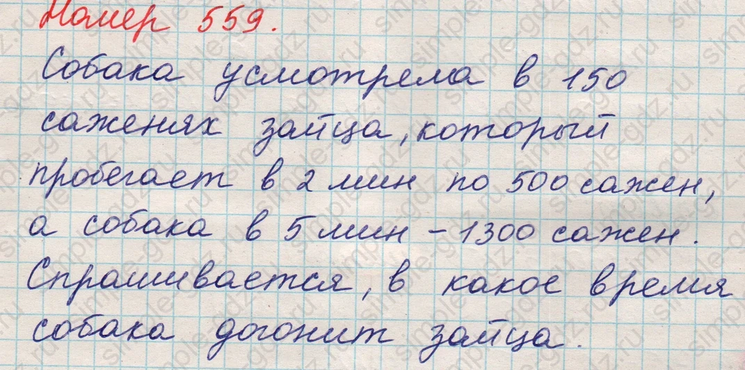 matematika class-5 Математика 5 класс учебник Никольский, Потапов - 1 Часть страница 559 ответ 559